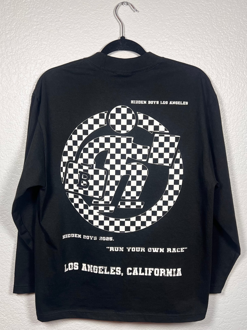 Checker “Black” HB Long Sleeve